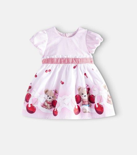 Bebé - Vestido de algodón estampado - Monnalisa - Modalova