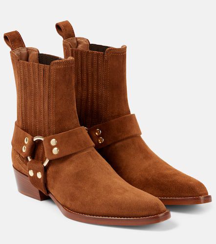 Helena suede biker boots - Paris Texas - Modalova