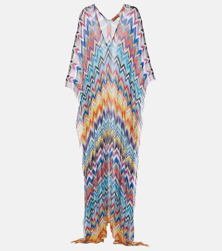 Missoni Zig Zag fringed maxi dress - Missoni - Modalova