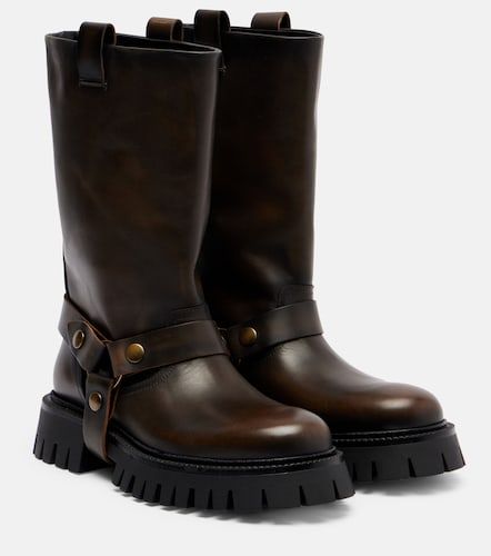 Botas biker Kurt de piel - Golden Goose - Modalova