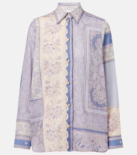 Camisa Lucky de algodón estampada - Zimmermann - Modalova