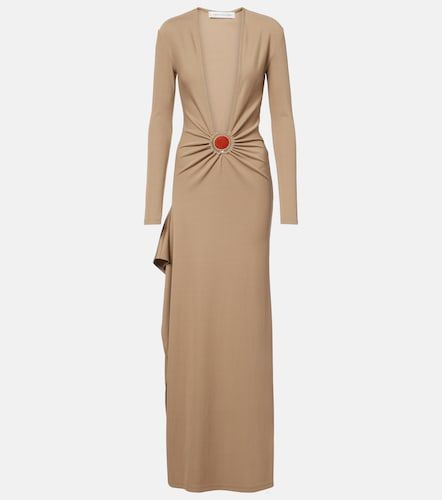 Vestido largo Mineral Stone de jersey adornado - Christopher Esber - Modalova