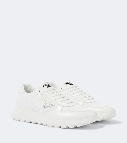 Prada Re-Nylon and leather sneakers - Prada - Modalova