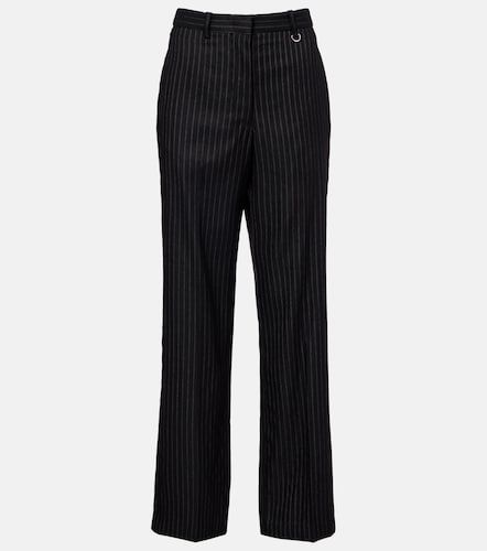 Noanda pinstriped wool-blend straight pants - Isabel Marant - Modalova