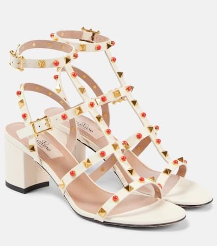 Rockstud 60 embellished leather sandals - Valentino Garavani - Modalova