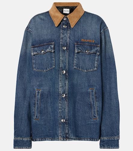 Miu Miu Denim jacket - Miu Miu - Modalova