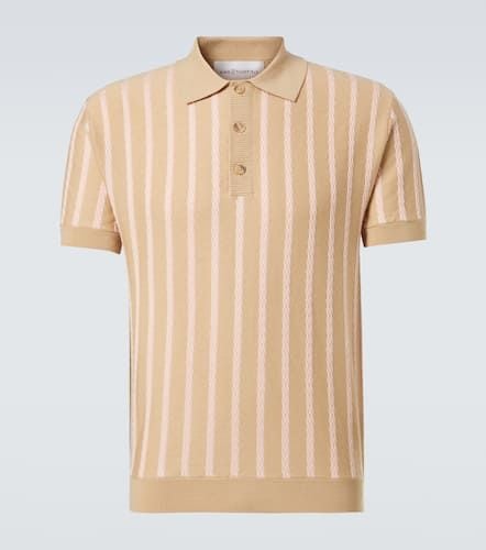 Striped wool polo shirt - King & Tuckfield - Modalova