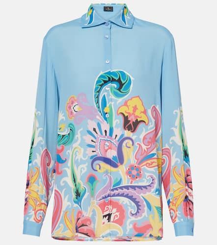 Etro Printed satin shirt - Etro - Modalova