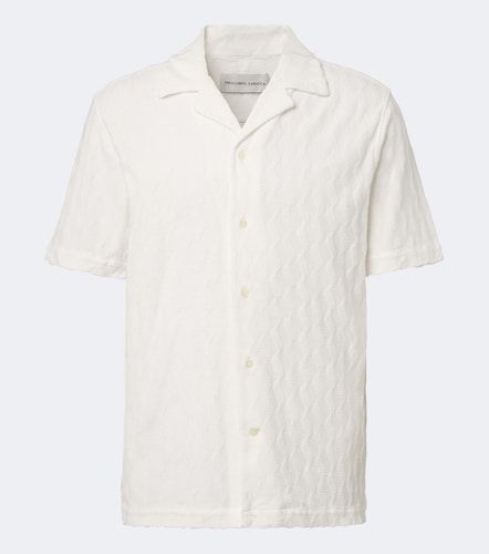 Camisa bowling en mezcla de algodón con rizo - Frescobol Carioca - Modalova