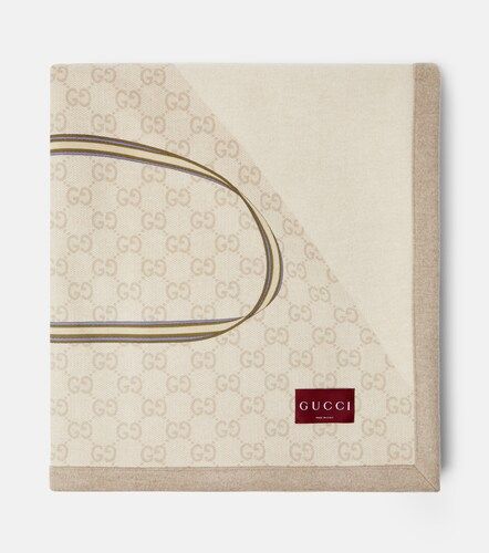 Gucci Coperta in lana GG - Gucci - Modalova