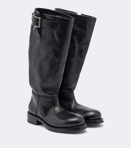 Balenciaga Leather biker boots - Balenciaga - Modalova