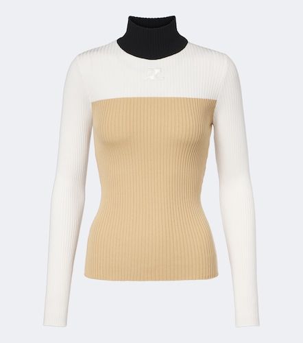 Courrèges Top de esquí acanalado - Courreges - Modalova