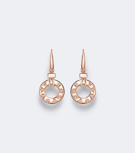 Argollas Iconica de oro rosa de 18 ct con diamantes - Pomellato - Modalova