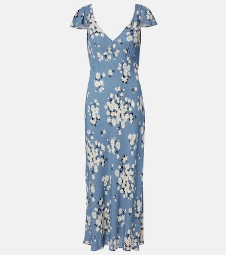 Abito midi Cathy in crêpe con stampa floreale - Rixo - Modalova