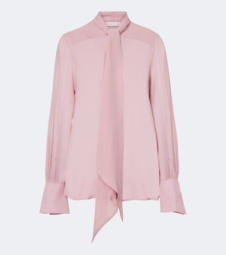 Nina Ricci Blusa de seda con lazada - Nina Ricci - Modalova