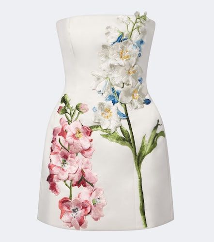 Vestido bustier Roselle con aplique floral - Leo Lin - Modalova