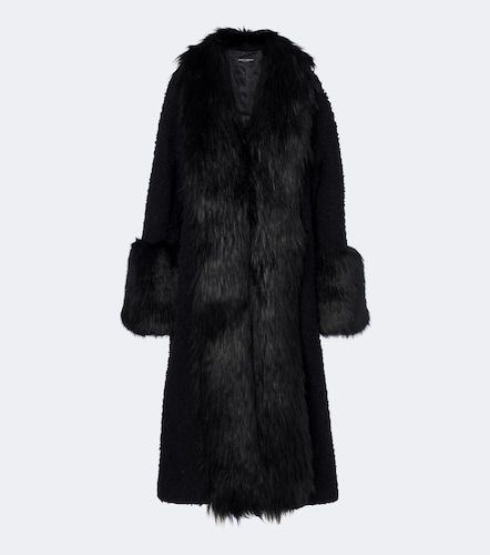 Silk-lined wool-blend coat - Dolce&Gabbana - Modalova