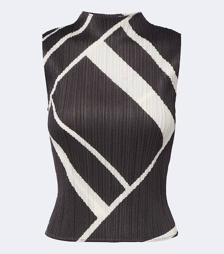 Top Fold Line estampado plisado - Pleats Please Issey Miyake - Modalova