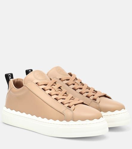 ChloÃ© Lauren leather sneakers - Chloe - Modalova