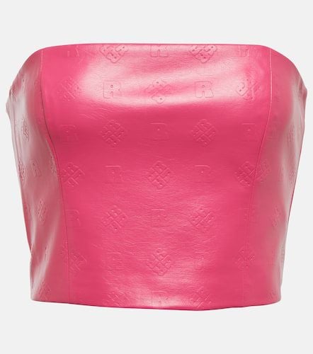 Rotate Emili faux leather bustier - Rotate - Modalova