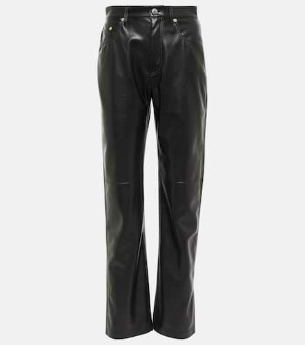 Vinni faux leather straight pants - Nanushka - Modalova