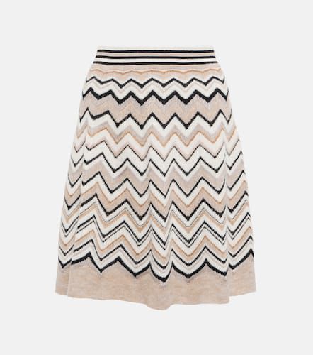 Alpaca and wool-blend miniskirt - Missoni - Modalova