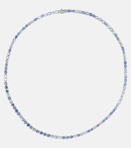 Kt white gold necklace with sapphires - Bucherer Fine Jewellery - Modalova