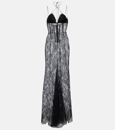 Alessandra Rich Lace maxi dress - Alessandra Rich - Modalova