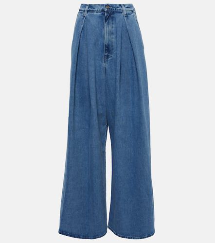 High-rise wide-leg jeans - Giuseppe di Morabito - Modalova