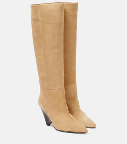 Lakita suede knee-high boots - Isabel Marant - Modalova