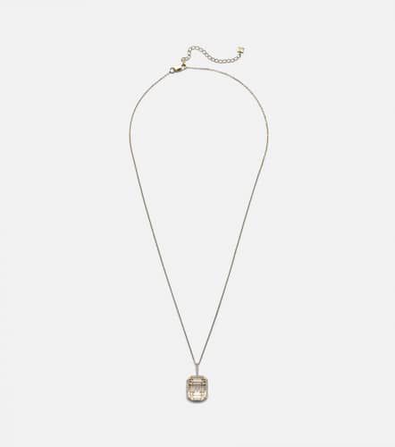 Kt necklace with quartz and diamonds - Mateo - Modalova