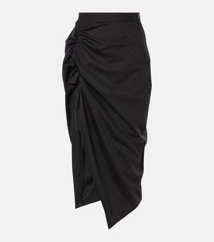 Panther wool midi skirt - Vivienne Westwood - Modalova