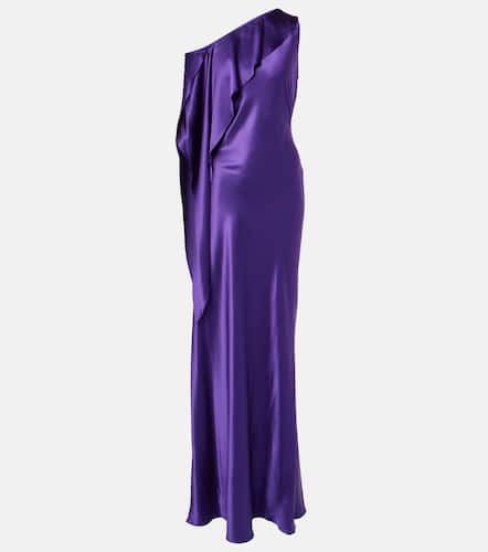 Lizzie silk-blend charmeuse gown - Ralph Lauren Collection - Modalova