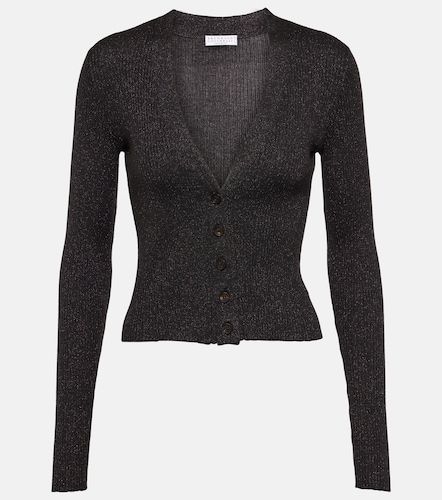 Cardigan in misto cashmere e seta - Brunello Cucinelli - Modalova