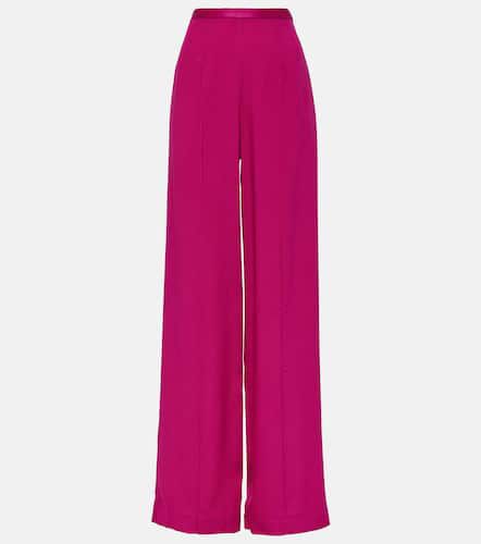 Marlene high-rise crÃªpe cady palazzo pants - Taller Marmo - Modalova