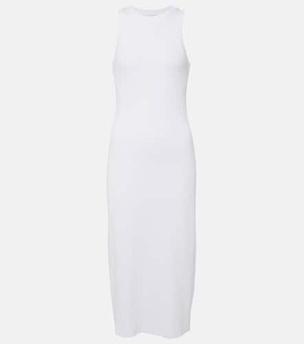 Vince Ribbed-knit jersey midi dress - Vince - Modalova