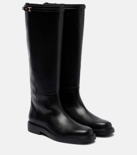 Tod's Leather knee-high boots - Tod's - Modalova
