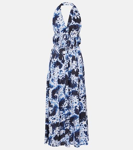 Abito lungo con stampa - Dries Van Noten - Modalova