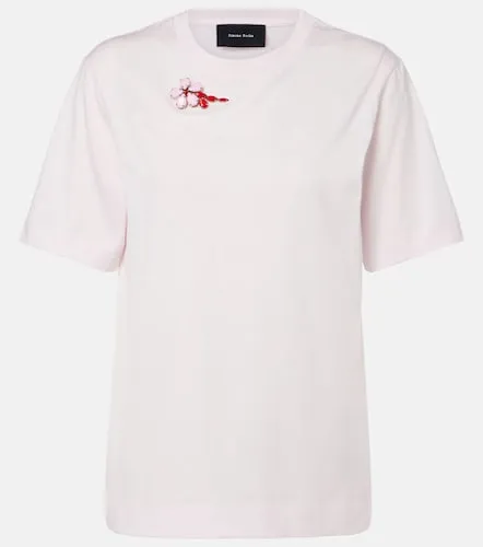 T-shirt in jersey di cotone - Simone Rocha - Modalova