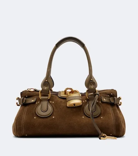 Chloe Paddington suede shoulder bag - Chloe - Modalova