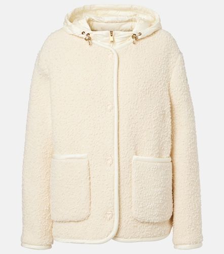 Hylesine wool and cotton-blend down jacket - Moncler - Modalova