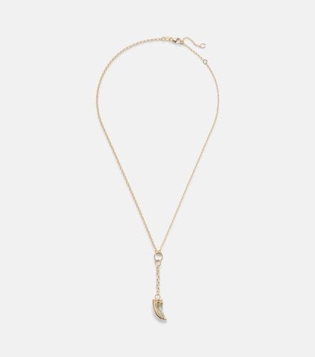 Collana Claw in 18kt con prasiolite - FoundRae - Modalova