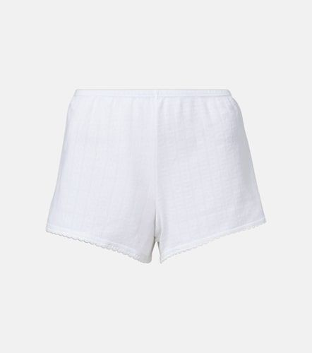 Shorts de algodón con pointelle - Leset - Modalova