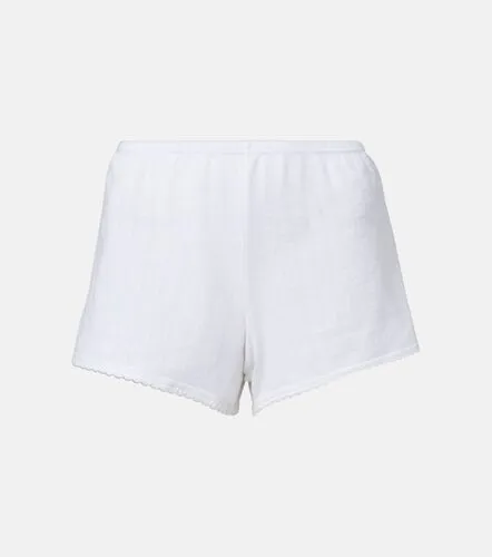 Shorts de algodón con pointelle - Leset - Modalova