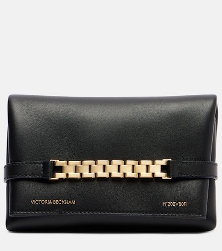 Chain Mini leather shoulder bag - Victoria Beckham - Modalova