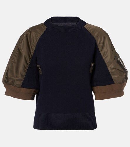Sacai Top in misto cotone - Sacai - Modalova