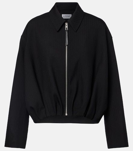 Loewe Wool blouson jacket - Loewe - Modalova