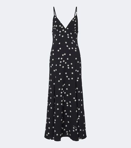 Vestido midi en mezcla de seda estampado - Dolce&Gabbana - Modalova