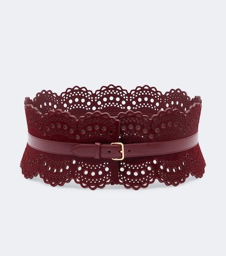 Alaia Leather corset belt - Alaia - Modalova