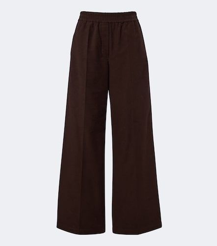 Cotton wide-leg pants - Brunello Cucinelli - Modalova
